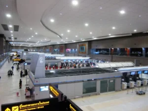 ドンムアン空港国際線到着ロビー
