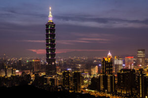 台北101の夜景
