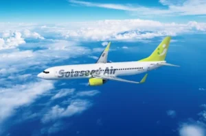 ソラシドエアボーイング737機のイメージ