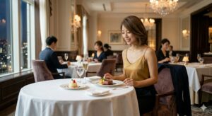 LCC攻略で浮いた費用で楽しむホテルの豪華ディナーと贅沢なひととき