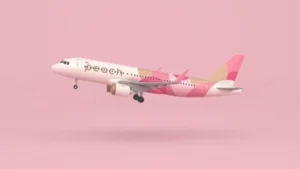 ピーチ航空エアバス320機体イメージ