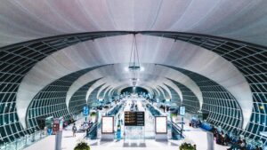 スワンナプーム国際空港出発ロビー