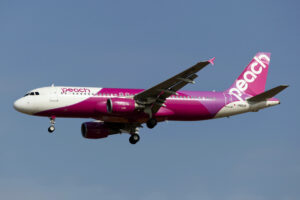 ピーチ航空エアバス320