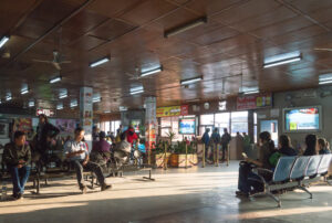 カトマンズトリブバン国際空港出発ゲート