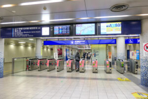 羽田空港第3ターミナル駅改札口