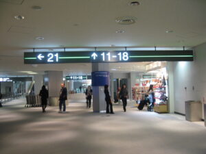 成田空港第一ターミナル搭乗口