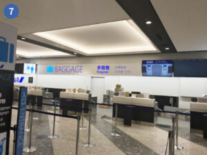 AIRDO新千歳空港チェックカウンター