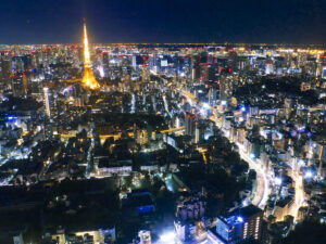 Tokyo Tower night view