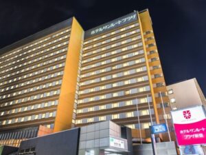 ホテルサンルートプラザ新宿の外観