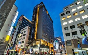 ホテルミュッセ銀座名鉄外観